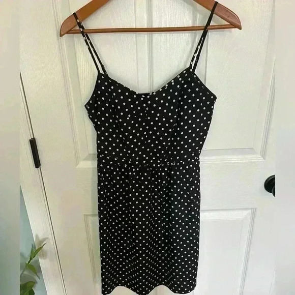 J. Crew Polka Dot Seaside Cami Dress size 8 - Picture 3 of 6